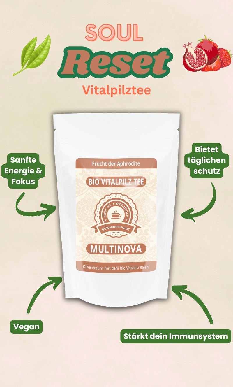 Reishi orgánico Olive Dream: fruto de Afrodita y puro poder natural