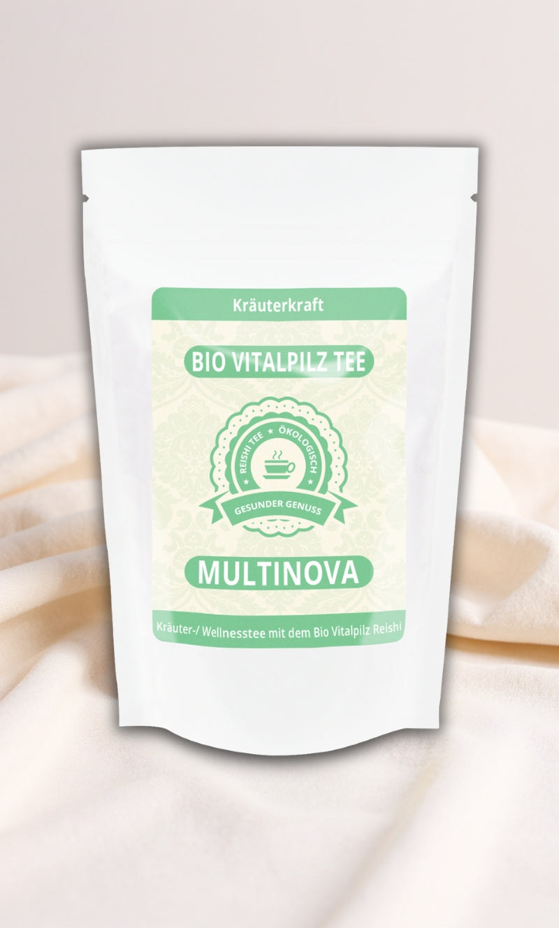 Té herbal orgánico de reishi: puro poder vegetal para tu estilo de vida